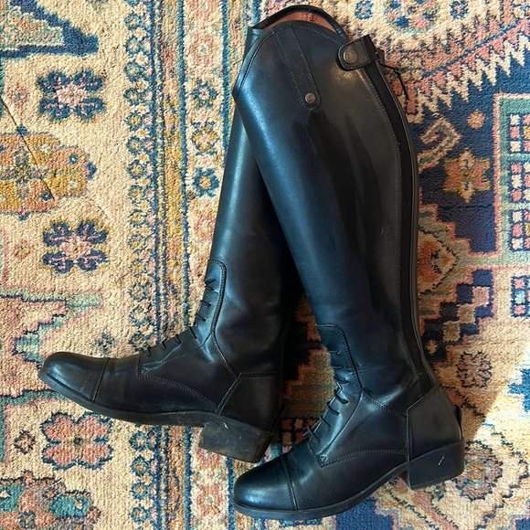 Ovation Shoes Ovation Sofia Synergy Black Equestrian Field Boots